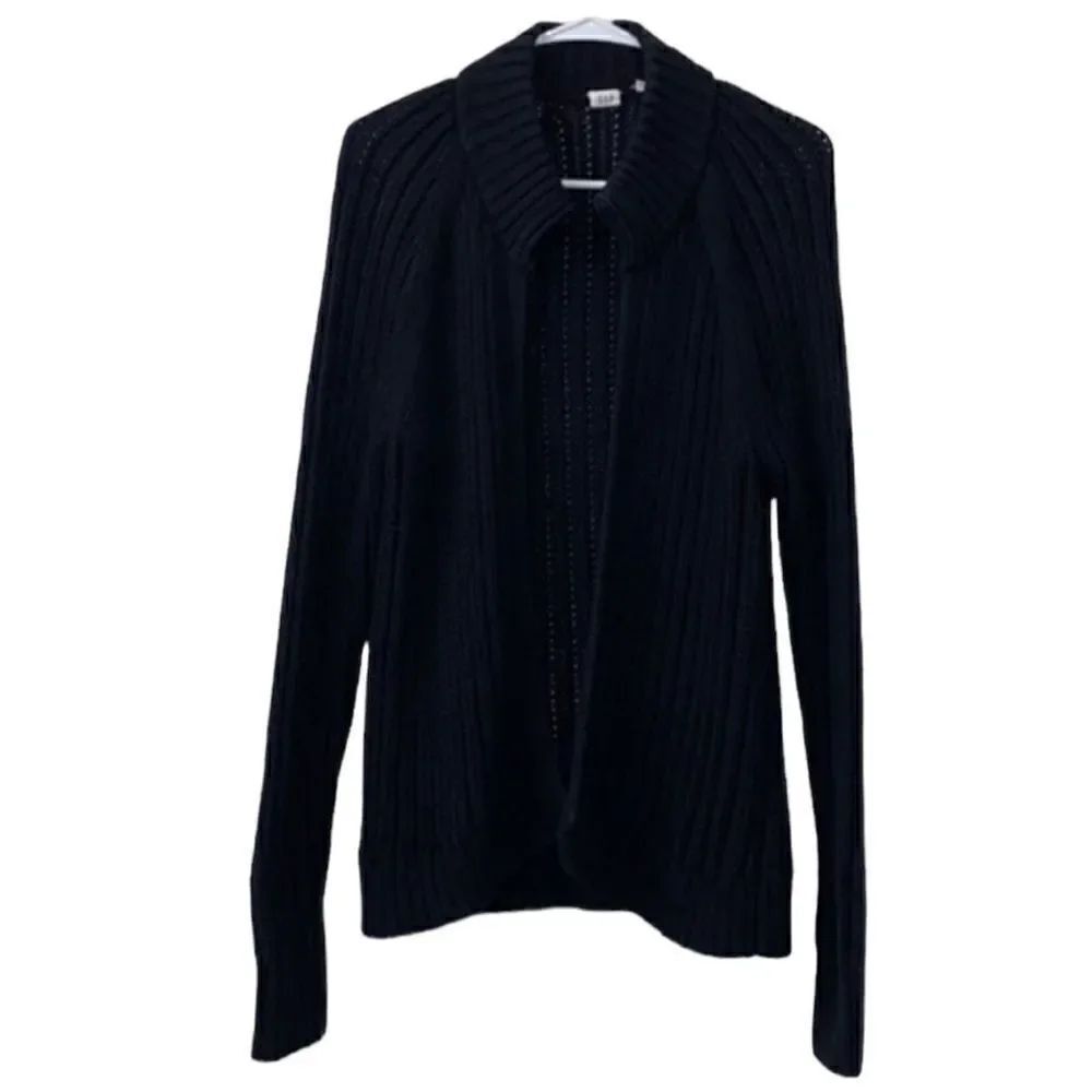 Gap Women's Black Knit Cardigan(Size Small)
